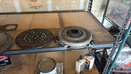 New Clutch And Used Fly Wheel