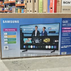 SAMSUNG 55” Class Q8FD Series 4K QLED Smart TV