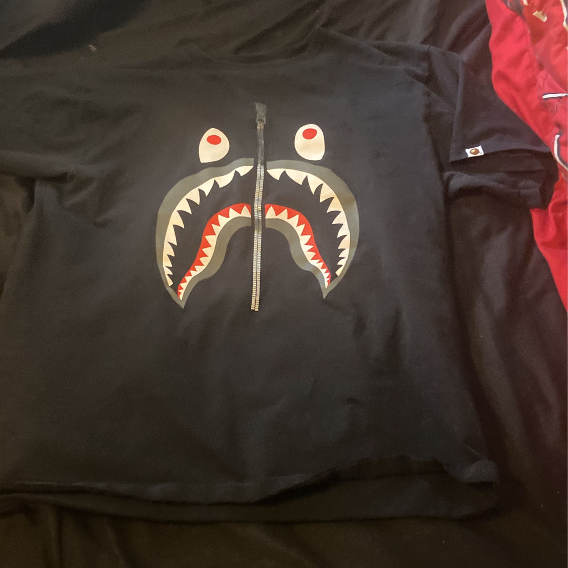 Bape Camo Shark Shirt
