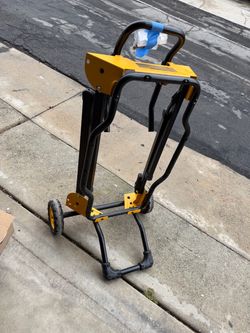Dewalt 7491 job site table saw stand