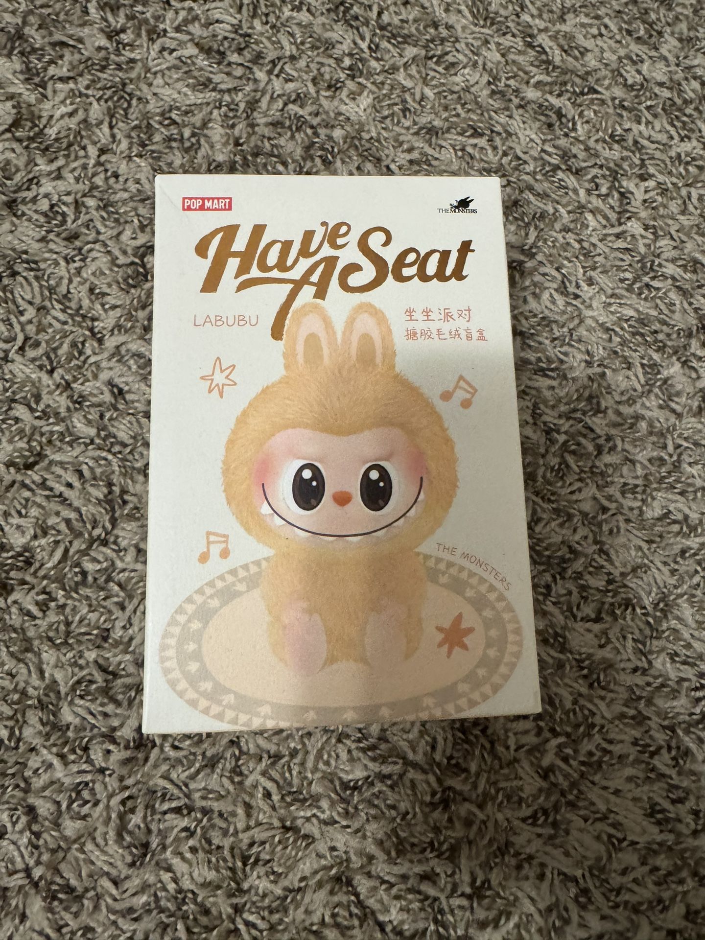 Popmart Labubu Have A Seat Blind Box