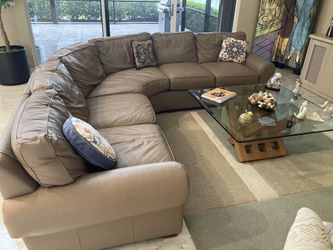 Leather Sectional Sofa by Leathercraft
