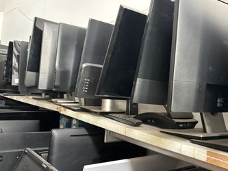 Monitors And Laptops For Sale Mix Brands With Power  Cord Pricing Between $25 To $50 Depend The Models 