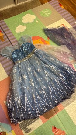 Frozen dress 4-5t