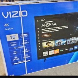 75 Tv $55 Down On Finacing Free Delivery 6 Month Warranty.  75 Vizio Smart 4k HDTV.  