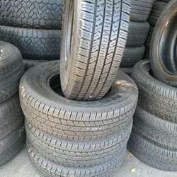 235/55/17/  $300 GOODYEAR Semi New Four Tires 