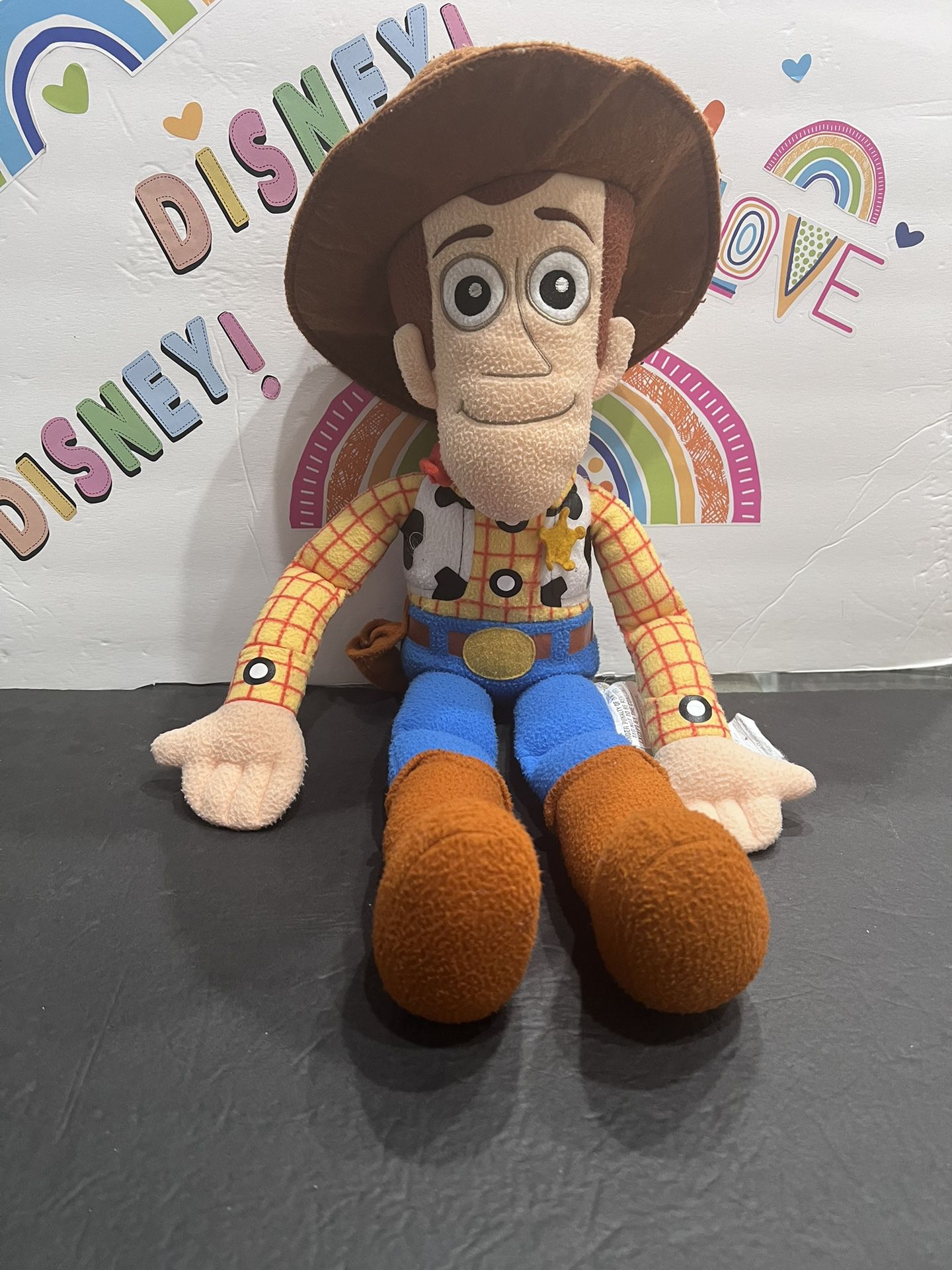 DISNEY TOY STORY WOODY GIANT 28 INCH TALL SOFT  PLUSH!  SUPER AWESOME!