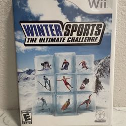 Winter Sports: The Ultimate Challenge (Nintendo Wii) Skiing Snowboarding - CIB
