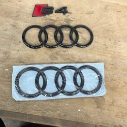 Audi A4 Emblems 