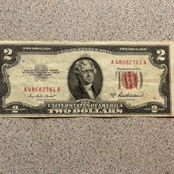 1953 Sello Rojo Billete😎