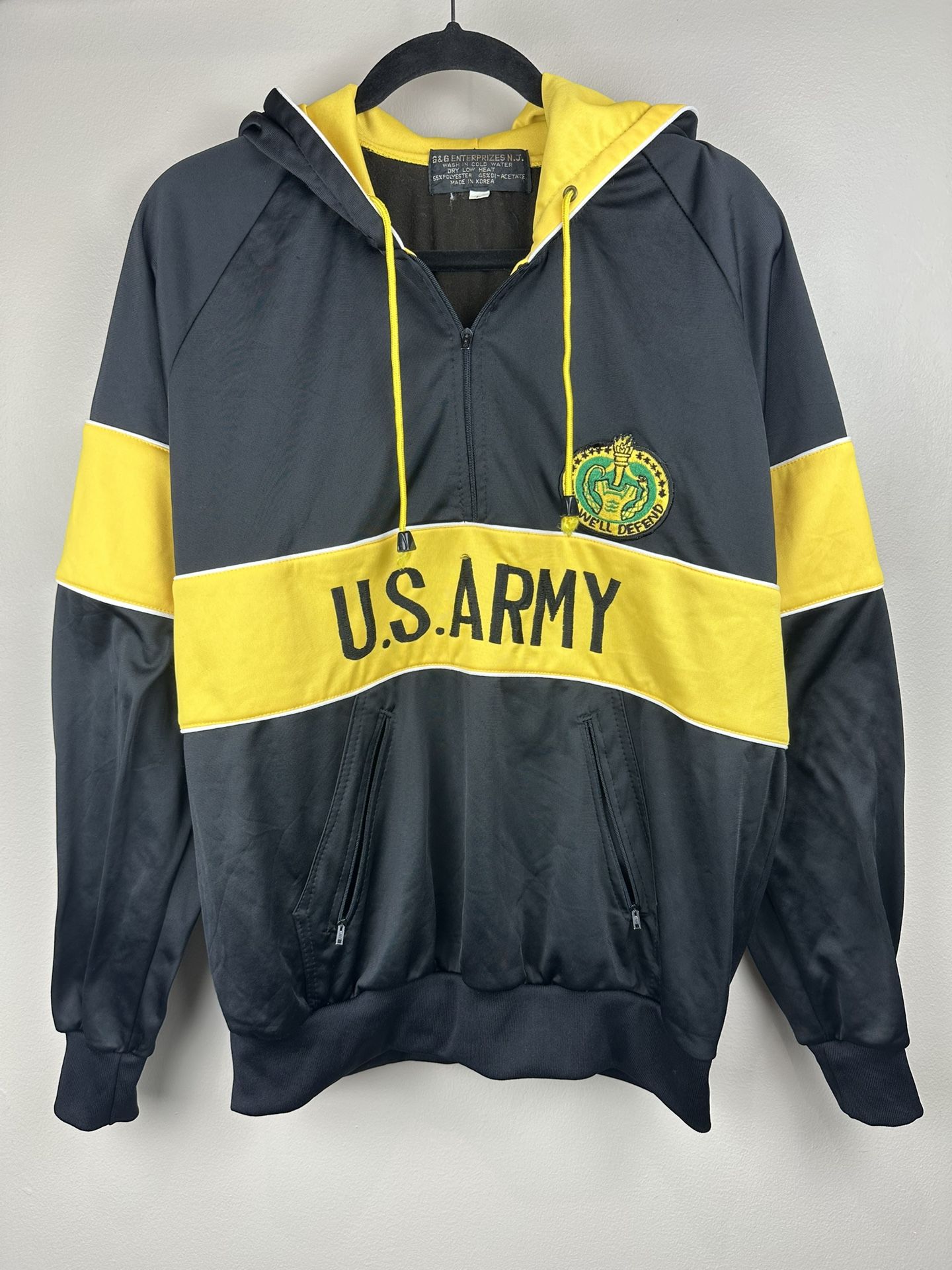 Vintage Custom U.S. Army Track-style Hoodie