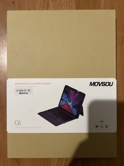Brand New Smart Keyboard Case with Trackpad for IPad Pro 12.9” 4th 5th 6th Generation