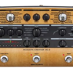 Zoom AC-3 Acoustic Creator Multi-Effects Pedal