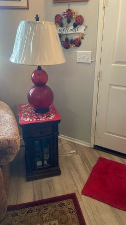Small End Tables With Lamps  Quality 2 Tables And Lamps