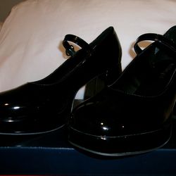 Madden Girl Chunky Platform Y2K Retro Mary Janes – Black