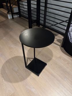 Black Side Table
