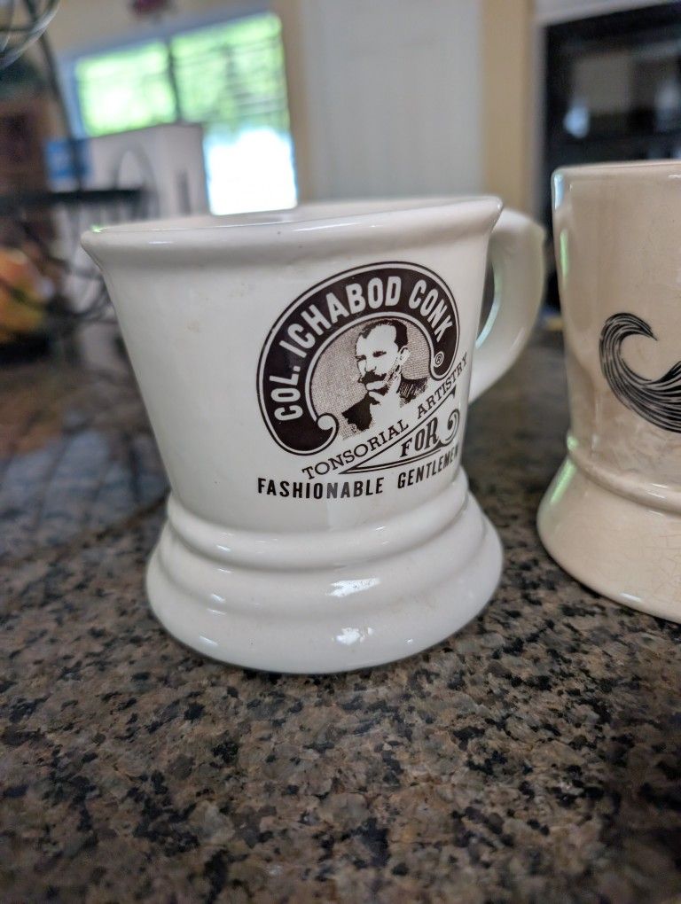 Vintage Shaving Mugs incl 2 Applicators