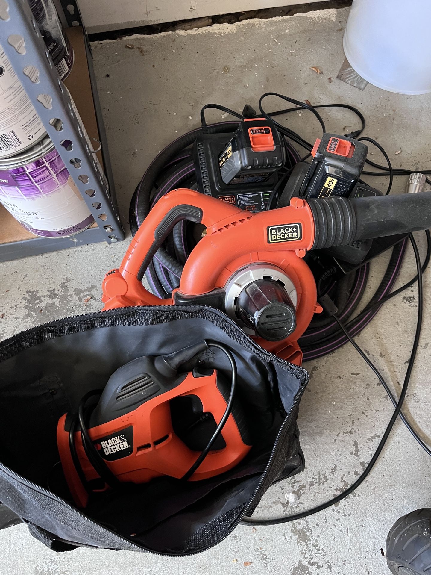 Electric Hand Planer, Batteries + Charger – All Work Great