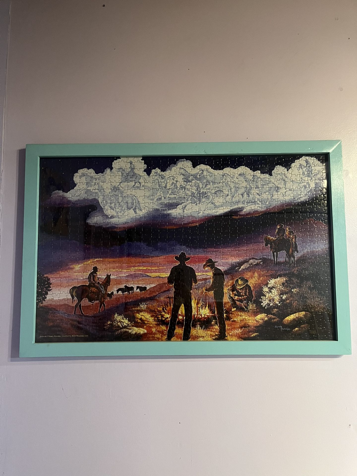 Large Framed Puzzle