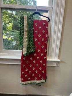 Sari Brand new (unstitched  Blouse)