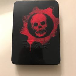 Gears of War Limited Collectors Edition Tin Steelbook Xbox 360 No Game Not Sealed