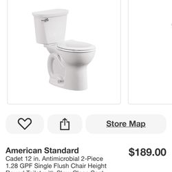 Toilet American standard new