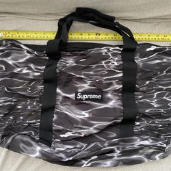 Supreme Ripple Packable Tote Lightweight Bag Black 