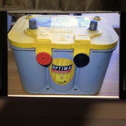 Yellow OPTIMA Battery