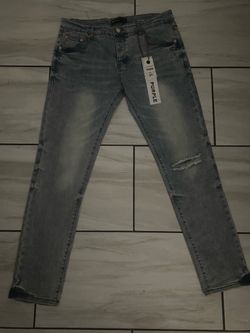 Purple jeans
