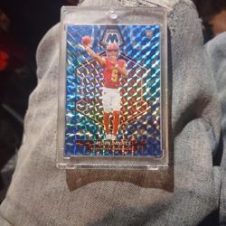 2024 Panini Mosaic (Blue Reactive Prizm) *Jayden Daniels* Rookie Card 