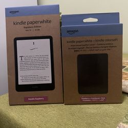 Kindle Paperwhite 12 Generation Signature Edition 32 GB Whit Original Cover