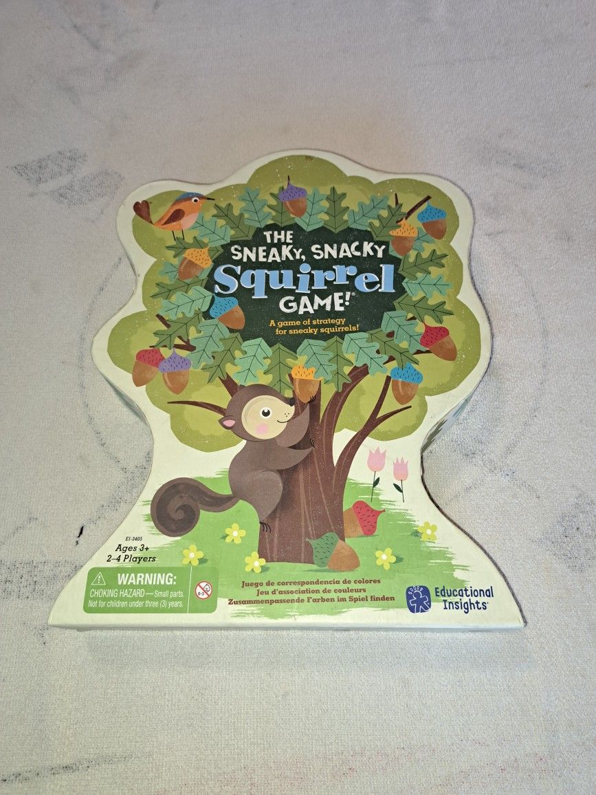 The Sneaky, Snacky Squirrel Board Game In Excellent New Condition (Is Complete Nothing Missing)