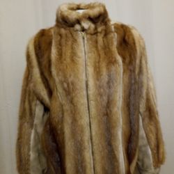 PALOMINO MINK FUR & SUEDE JACKET