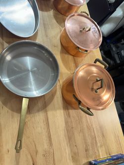 Vintage Copper 10 Piece Set