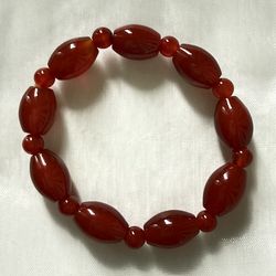 brown Jade stretchy bracelet small size