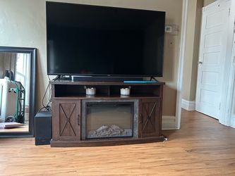 Electric Fireplace TV Stand Console