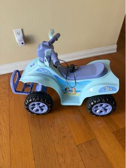 Bluey ATV Quad, 6V Battery Powered Ride-On for Kids