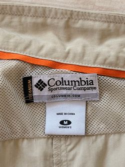 Columbia Titanium Omni-Dry 10 Pocket Utility Vest Women's Size M Fishing West LV See My Listings
