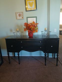 Beautiful  vintage  cabinet  66 wide 36 height