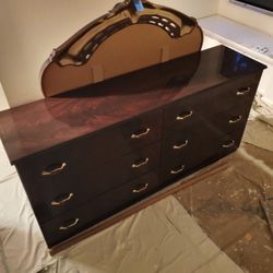 Italian dresser & mirror