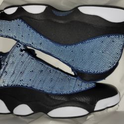 Aj13 Brave Blue Nike Shoes Fire Jordan 13s