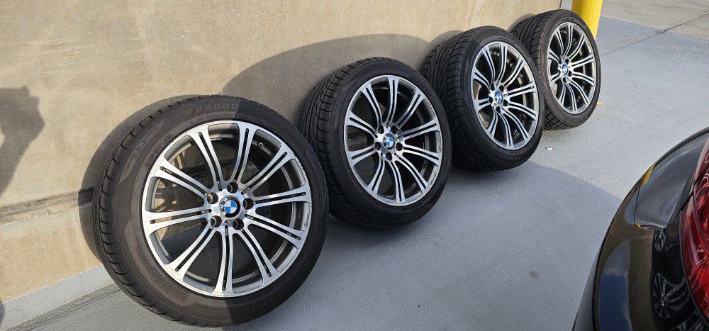 ✅ 08-13 OEM BMW E90 E92 E93 M3 Rear Wheel Rim Style 220 Silver 19x9.5"