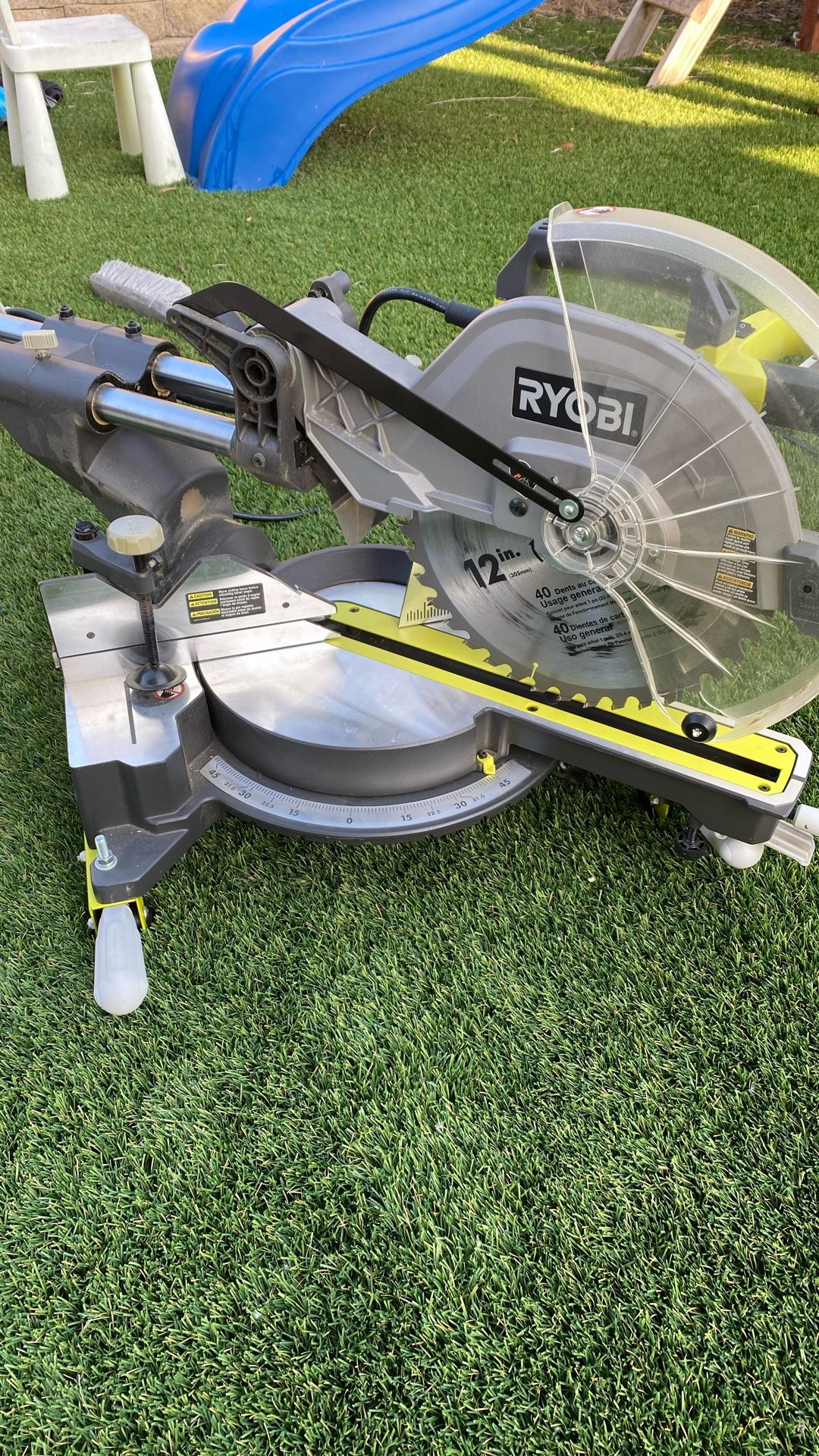Ryobi 12” Miter Saw With Stand