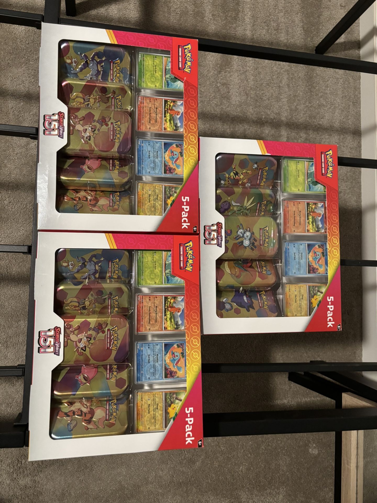 151 Mini Tin Boxes