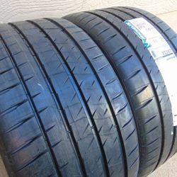 2 New Old Stock 265 40 18 Michelin Pilot Sport 4S Tires 101Y XL *Date 2019*