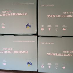 Kids Blue face Masks 50 Count