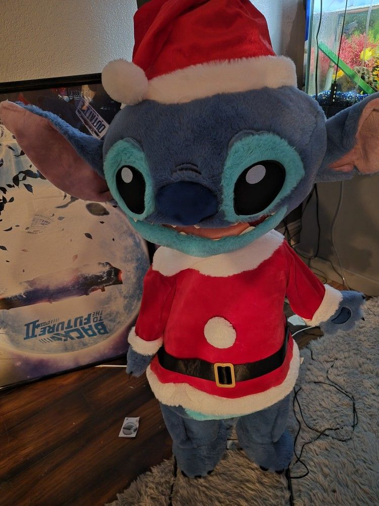 CHRISTMAS OUTDOOR STITCH DISNEY MECHANICAL