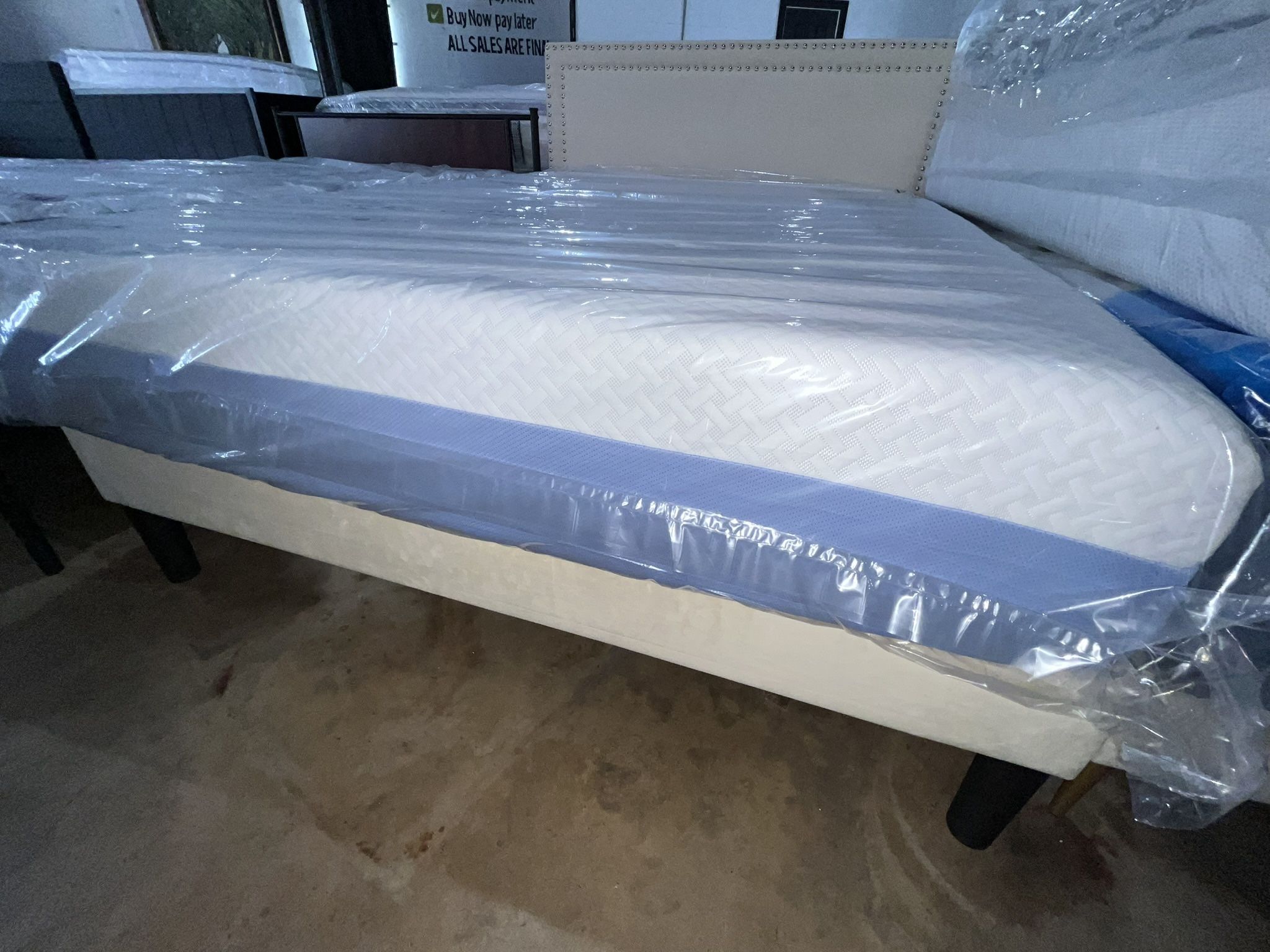 New Year Special ⭐️ Cool Comfort, No Stress: $0 Down & 100 Days to Pay ⭐️ New 12” Inch Queen Size Cooling Gel Memory Foam Mattress ⭐️