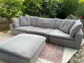 Dream Cloud Couch - 3Pcs + Ottoman