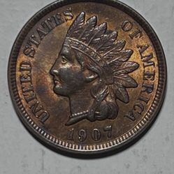 1907 Indian Head Penny 